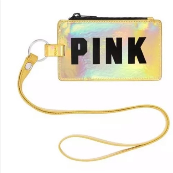PINK Victoria's Secret Accessories - 🆕📿 VS PINK ID Holder & Lanyard Muti Colored 📿🆕